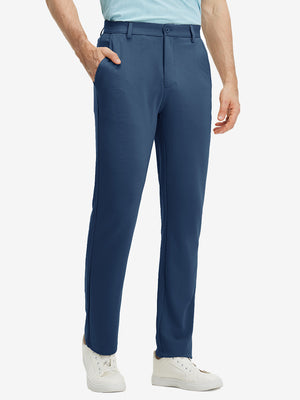 Pantalones de punto casual de negocios agradables para la piel