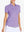 Front view from nose to hem of model wearing LILAC Women's Performance Solid Polo with skirt
