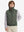 Model wearing boys full-zip fleece-lined puffer vest, hand in side pocket, relaxed fit in army green