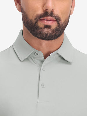 Polos de golf con cuello y textura de gofre Dry Fit