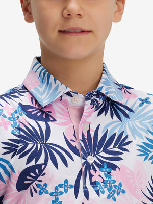 Polos elásticos ligeros con estampado juvenil