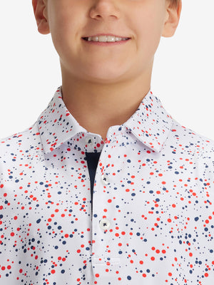 Polos elásticos ligeros con estampado juvenil