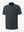 3D render of the greystone heather comfy cotton blend polo shirt with pocket, displaying the garment structure and design clearly