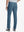 Back view of Stretch Plain Everyday Pants, tailored silhouette with clean lines – GRAYISH BLUE