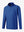 Youth Winter Micro-fleece Quarter Zip Pullover in klein blue, 3D view showing quarter zip design