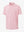 3D view of PINK WHISKEY GLASS Popular Heather Print Polo showing texture and print details
