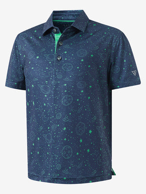 Polos elásticos ligeros con estampado juvenil