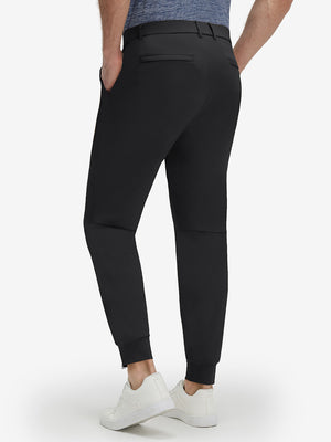 Flat Front Golf Joggers Pants with Belt Loops