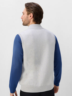 Luxury Wool Blend Warm Full Zip Vests