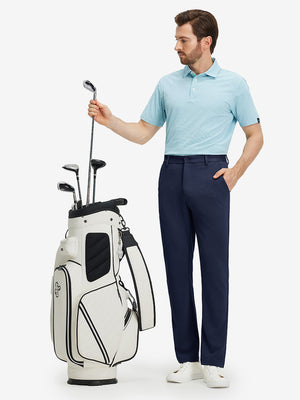 Pantalones de punto casual de negocios agradables para la piel