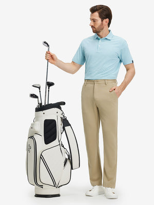 Pantalones de punto casual de negocios agradables para la piel