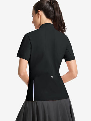 Women's Breathable 1/4 Zip Pullover Golf Shirts