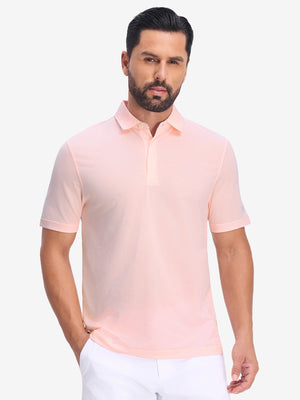 Polos de golf a rayas, cómodos y transpirables
