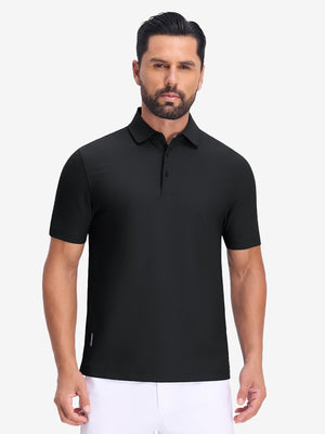 Polos de golf con cuello y textura de gofre Dry Fit
