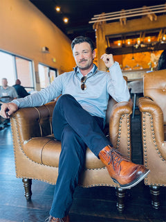 MAELREG Performance Quick Dry Print Golf Polos, White Nav Clue (Business Scenarios Customer Photos)