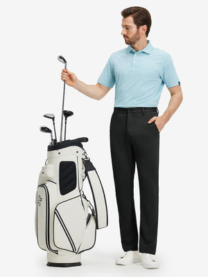 Pantalones de punto casual de negocios agradables para la piel