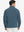 Back view of lightweight casual fleece jacket with 5 pockets, model in bluish grey, relaxed fit