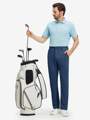 Pantalones de punto casual de negocios agradables para la piel
