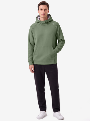 Athletic Casual Hoodie with Kangaroo Pocket
