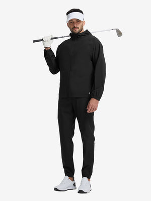 Waterproof Lightweight Rain Jacket with Hood