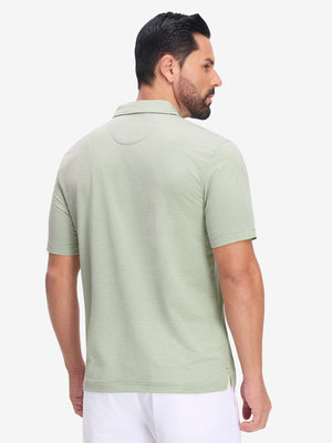 Polos de golf a rayas, cómodos y transpirables