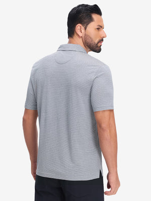 Polos de golf a rayas, cómodos y transpirables