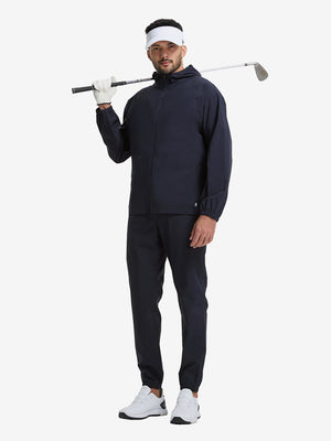 Waterproof Lightweight Rain Jacket with Hood