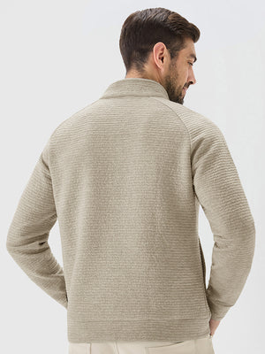 Textured Heather Cozy Quarter Zip