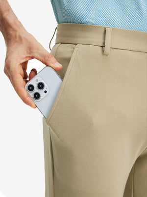 Pantalones de punto casual de negocios agradables para la piel