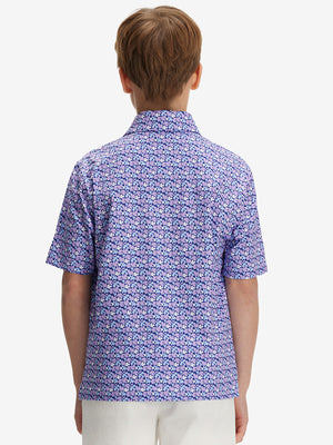 Polos elásticos ligeros con estampado juvenil