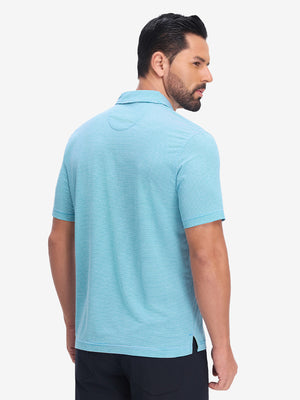 Polos de golf a rayas, cómodos y transpirables