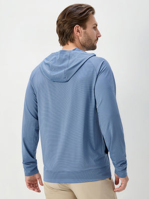 Pin Stripes Lightweight Hoodies Sweatshirts with Pockets