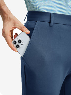 Pantalones de punto casual de negocios agradables para la piel