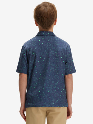 Polos elásticos ligeros con estampado juvenil