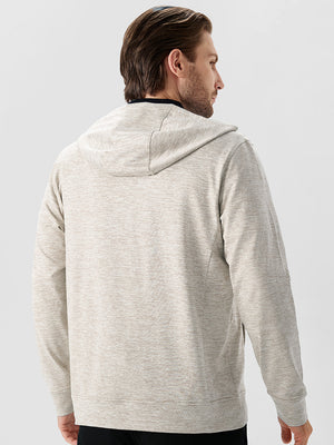 Texture Fleece Lined Golf Hooded Jacket