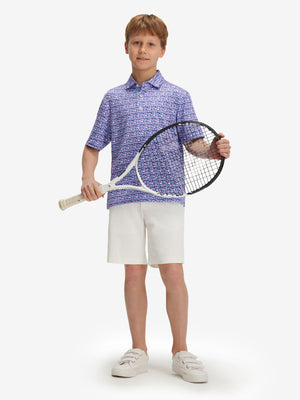 Polos elásticos ligeros con estampado juvenil