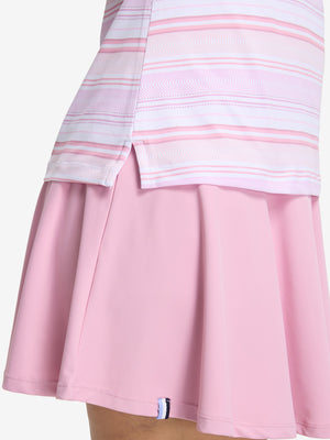 Women's Sleeveless Q-Zip Print Golf Shirts