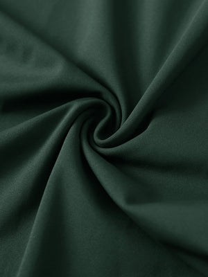 Close-up of fabric for women's lightweight hoodies pullover, soft texture in forest green with fine detail