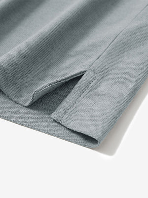 Moisture Wicking Heather Chest Pocket Golf Shirts