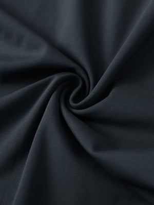 Close-up of fabric for women's lightweight hoodies pullover, soft texture in dark grey with fine detail