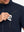 Display of outer pocket design feature, lightweight upf50+ short sleeve golf vests jacket in navy