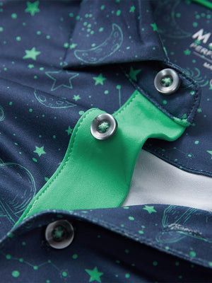 Polos elásticos ligeros con estampado juvenil