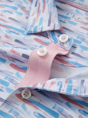 Polos elásticos ligeros con estampado juvenil