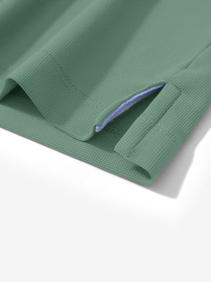 Polos de golf con cuello y textura de gofre Dry Fit