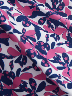 Women's Sleeveless Q-Zip Print Golf Shirts