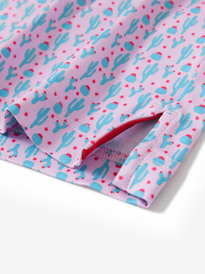 Polos elásticos ligeros con estampado juvenil