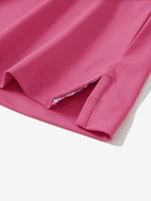 Boys Quick Dry Fit Athletic Solid Polo Shirts