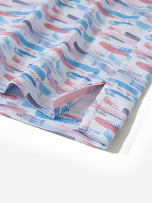 Polos elásticos ligeros con estampado juvenil