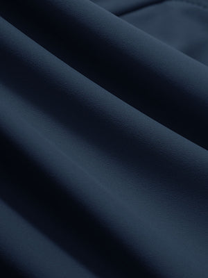 Pantalones de golf elásticos de cintura alta para mujer con bolsillos