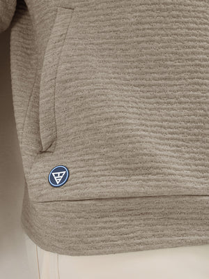 Textured Heather Cozy Quarter Zip